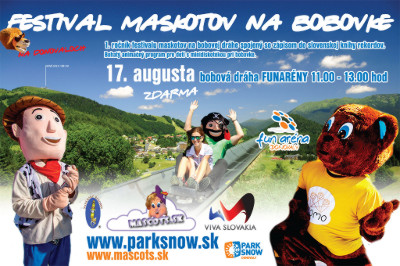 Festival maskotov na bobovej dráhe